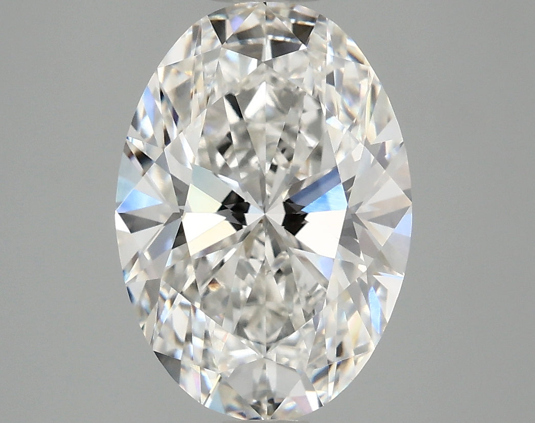 3.69ct Oval Lab-Grown Diamond — F VVS2, IGI Certified