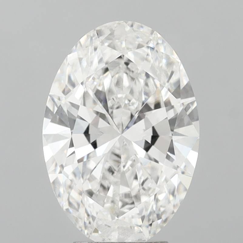7.08ct Oval Lab-Grown Diamond — F VS1, IGI Certified