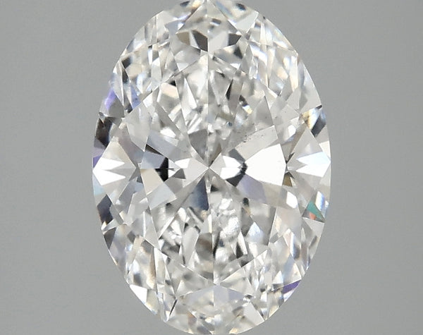 2.1ct Oval Lab-Grown Diamond — E VS2, IGI Certified
