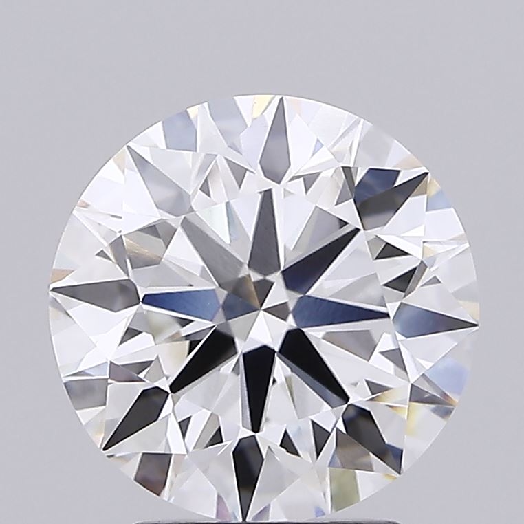 3.08ct Round, F VVS2 — IGI