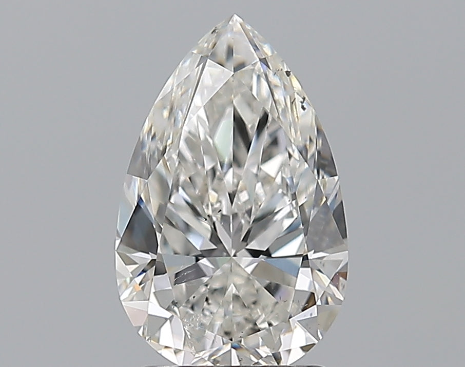2.0ct Pear Natural Diamond — F SI2, GIA Certified
