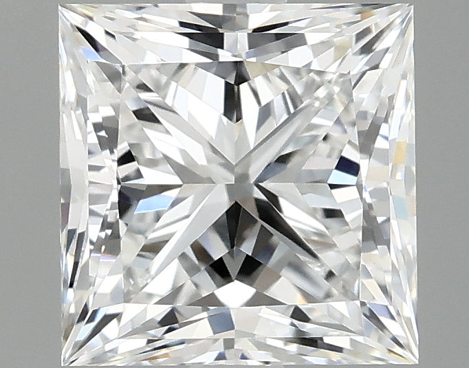 2.57ct Princess, D VVS2 — IGI