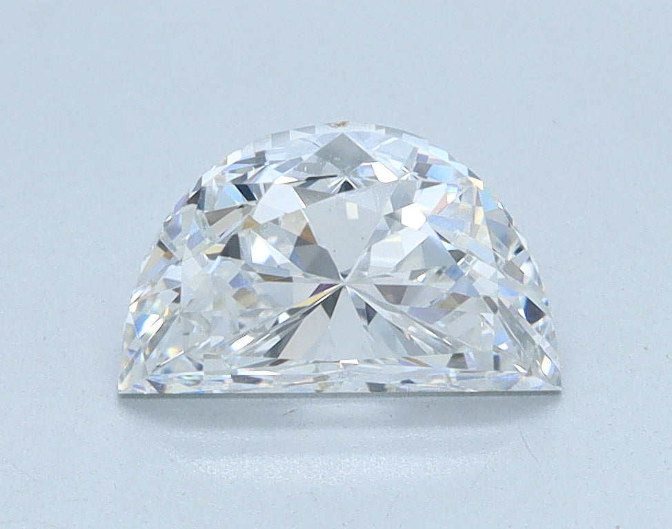 2.4ct Halfmoon Lab-Grown Diamond — D VVS1, IGI Certified