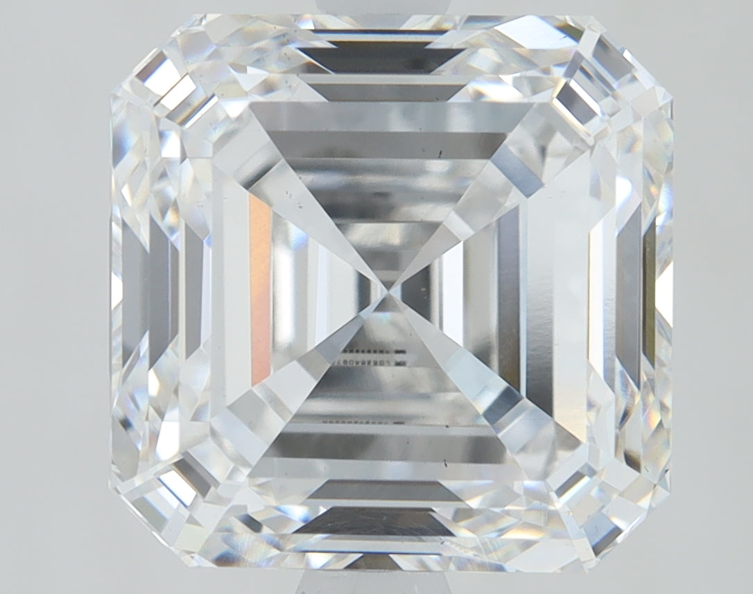 3.3ct Asscher, E VS1 — IGI