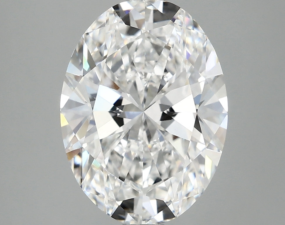 2.97ct Oval Lab-Grown Diamond — D VVS2, IGI Certified