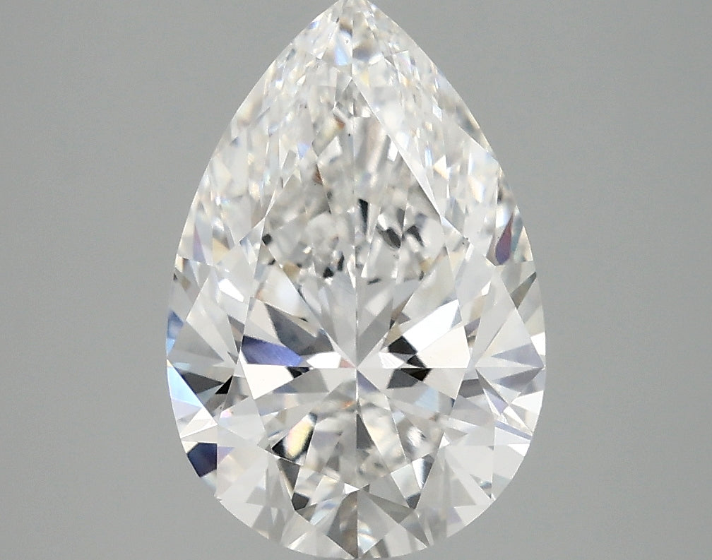 3.06ct Pear, E VS1 — IGI