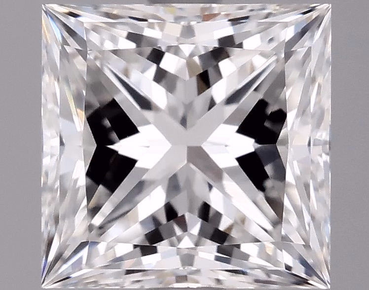 2.65ct Princess, F VVS2 — IGI
