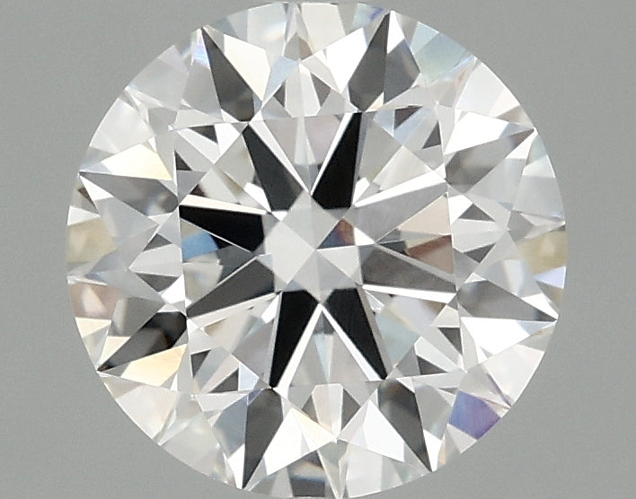 2.04ct Round, F VVS1 — IGI