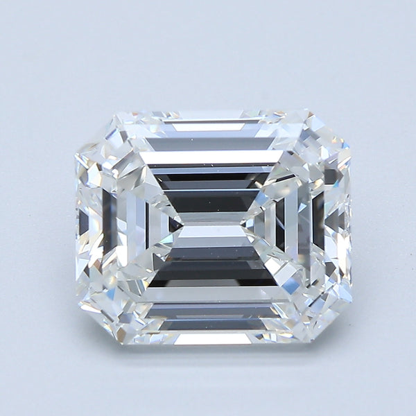 4.49ct EMERALD, F VS1 — GIA