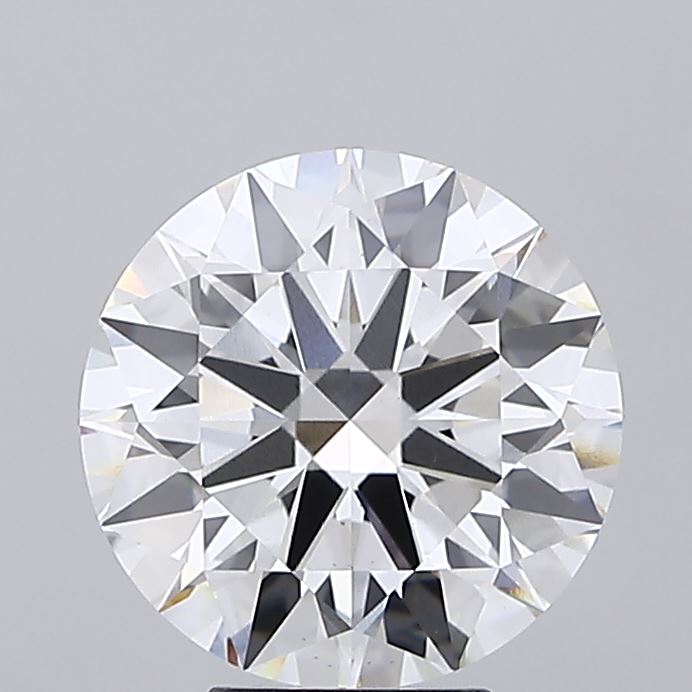 5.33ct Round, F VS2 — IGI
