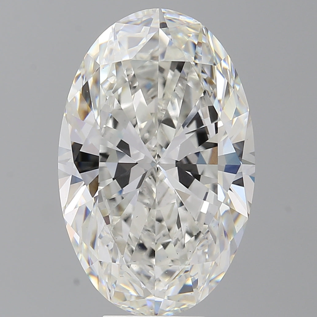 9.03ct Oval Lab-Grown Diamond — F VS2, IGI Certified