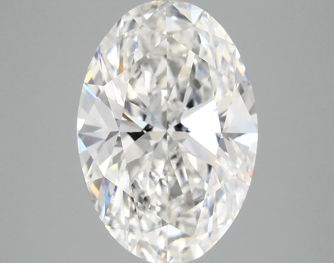 4.0ct Oval Lab-Grown Diamond — F VVS2, IGI Certified