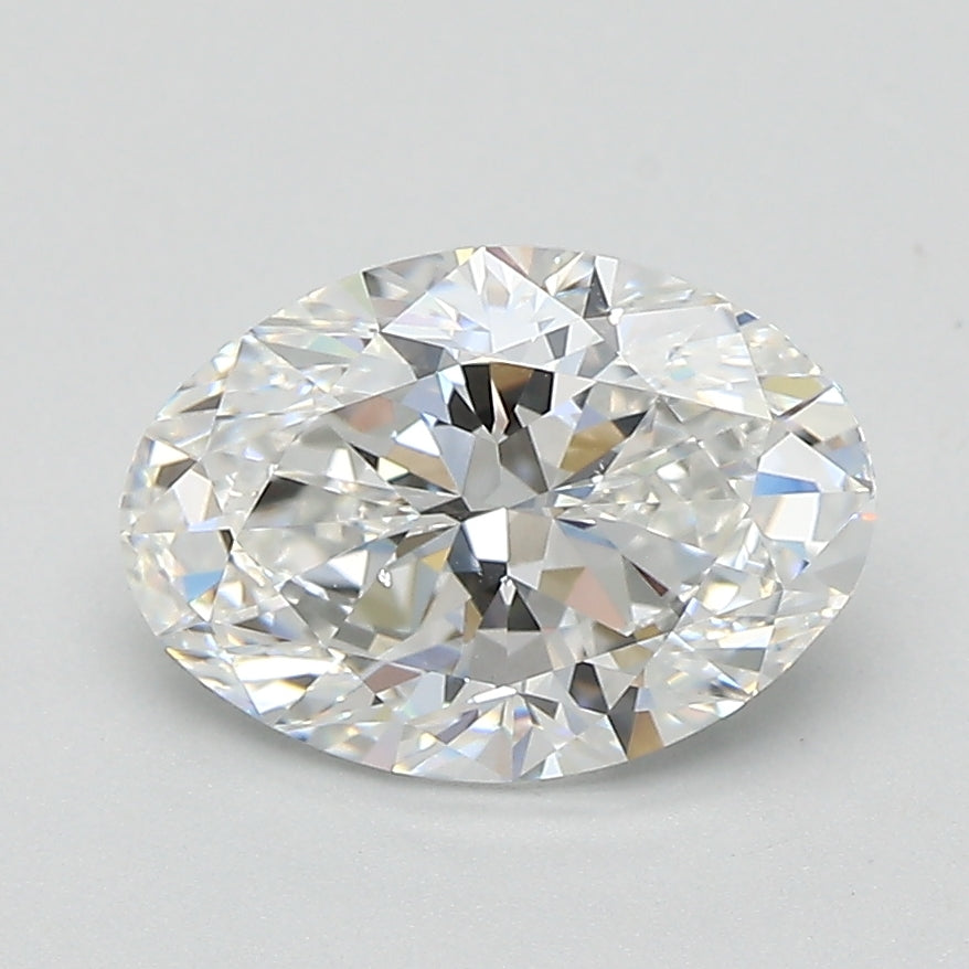 1.8ct Oval Natural Diamond — E VS2, GIA Certified