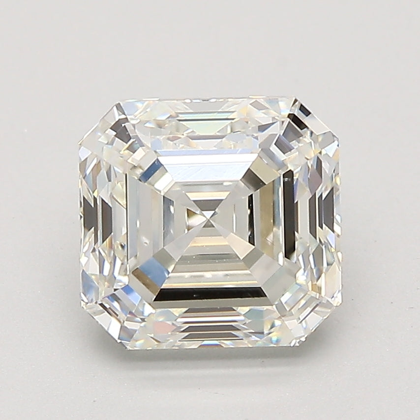 2.5ct Asscher Natural Diamond — J VS2, GIA Certified