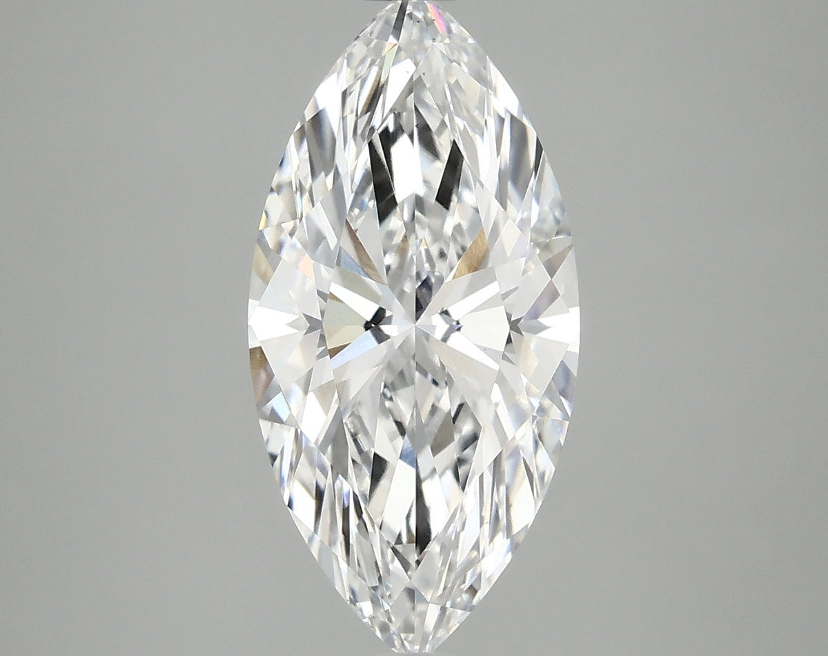 3.09ct Marquise Lab-Grown Diamond — D VS2, IGI Certified