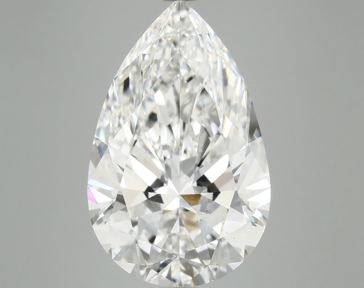 9.1ct Pear, E VS2 — IGI
