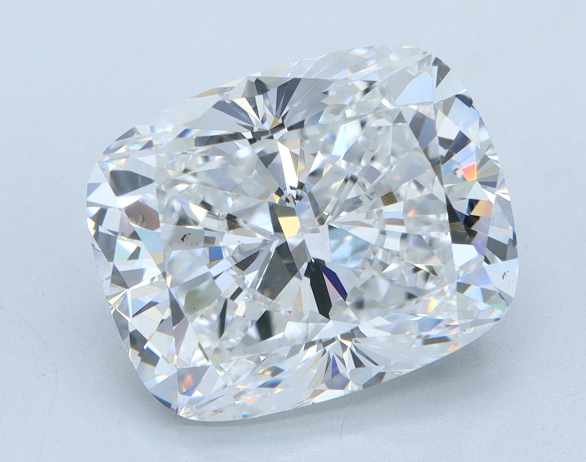 4.03ct Cushion, D VVS2 — IGI