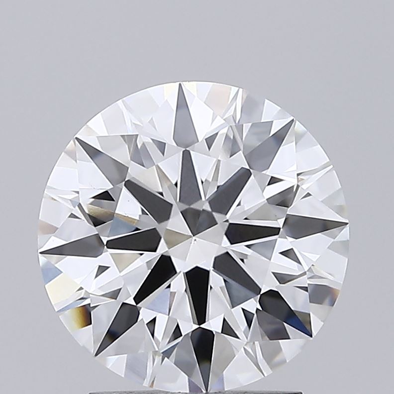 2.51ct Round, D VS1 — IGI
