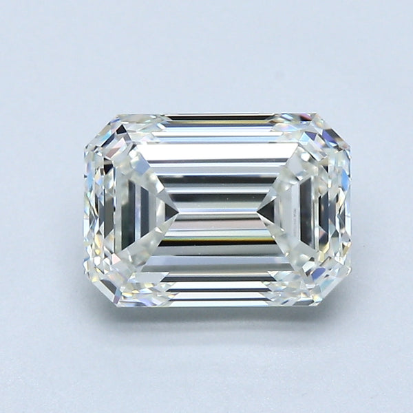 2.01ct EMERALD, I VS1 — GIA