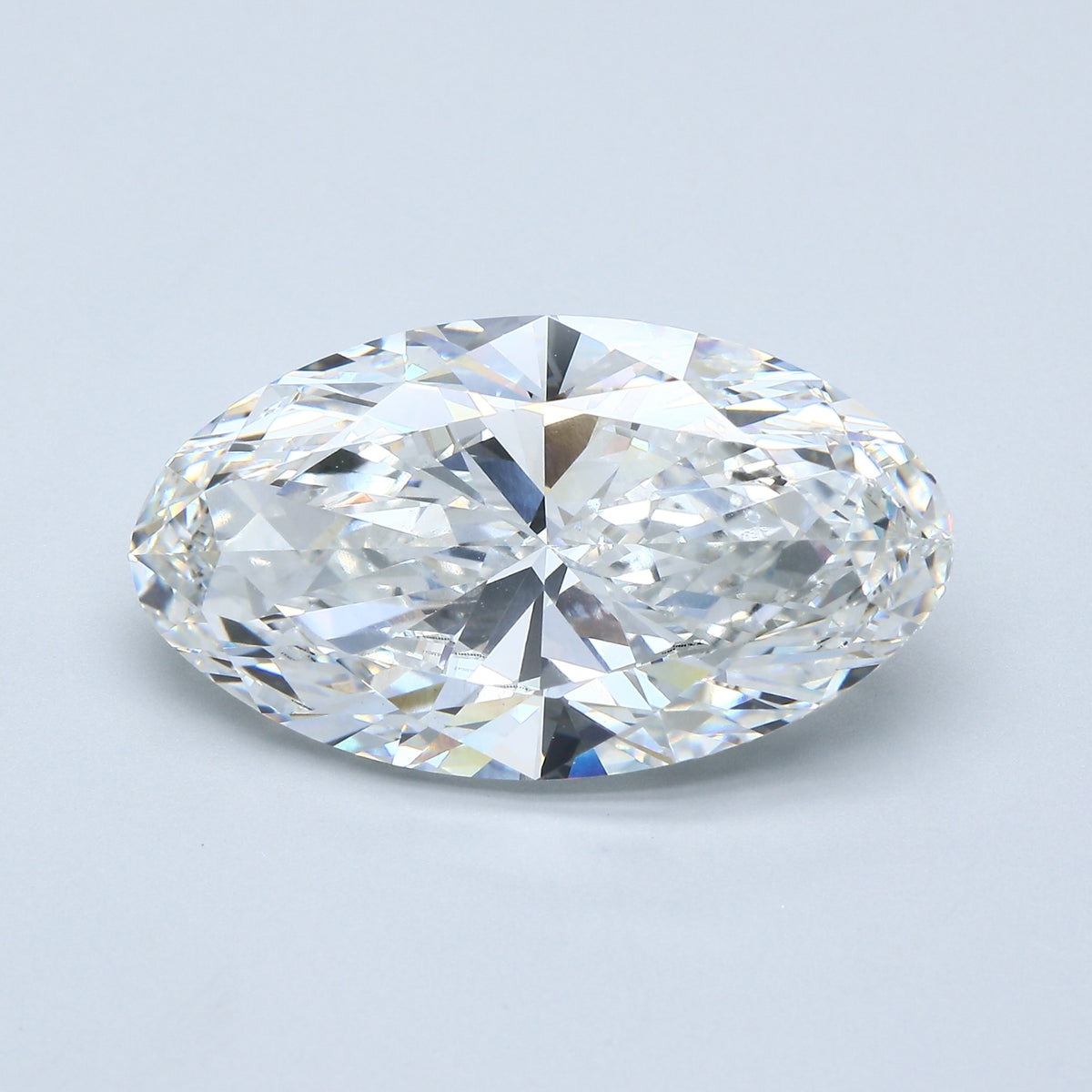 10.53ct Moval, F VVS2 — IGI