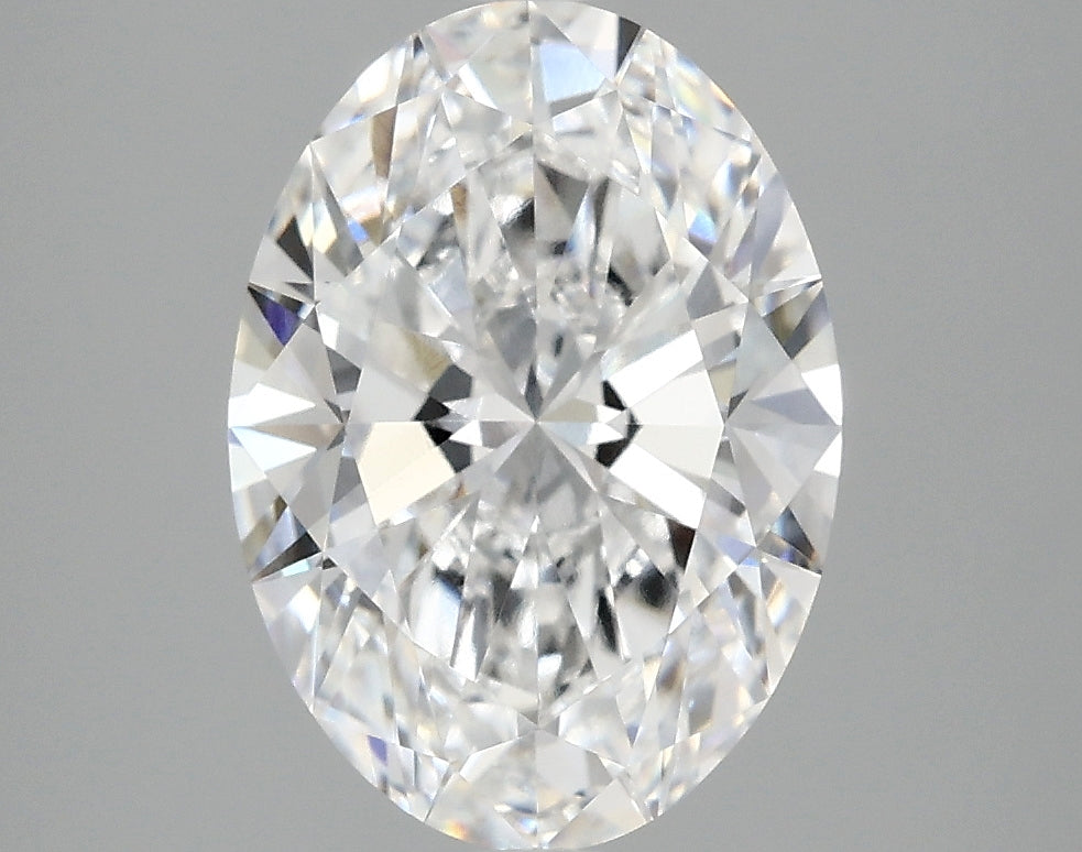 3.07ct Oval Lab-Grown Diamond — D VVS1, IGI Certified
