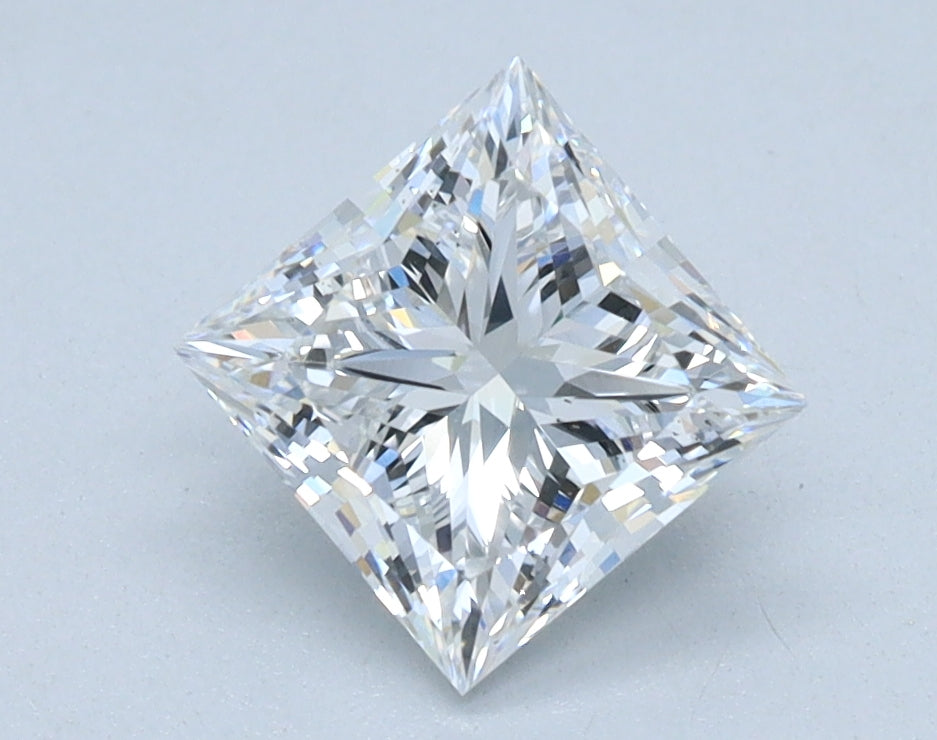 1.2ct Princess, D VS2 — IGI