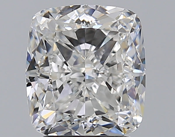 2.85ct CUSHION, F VVS2 — GIA