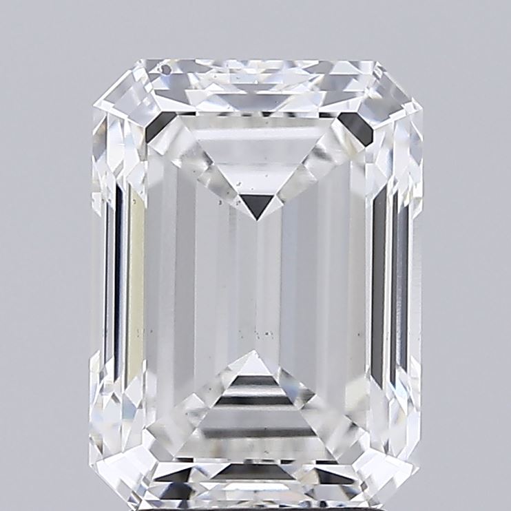 3.71ct Emerald, F SI1 — GIA