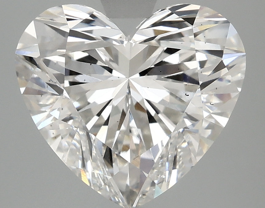 4.09ct Heart, F VS2 — IGI