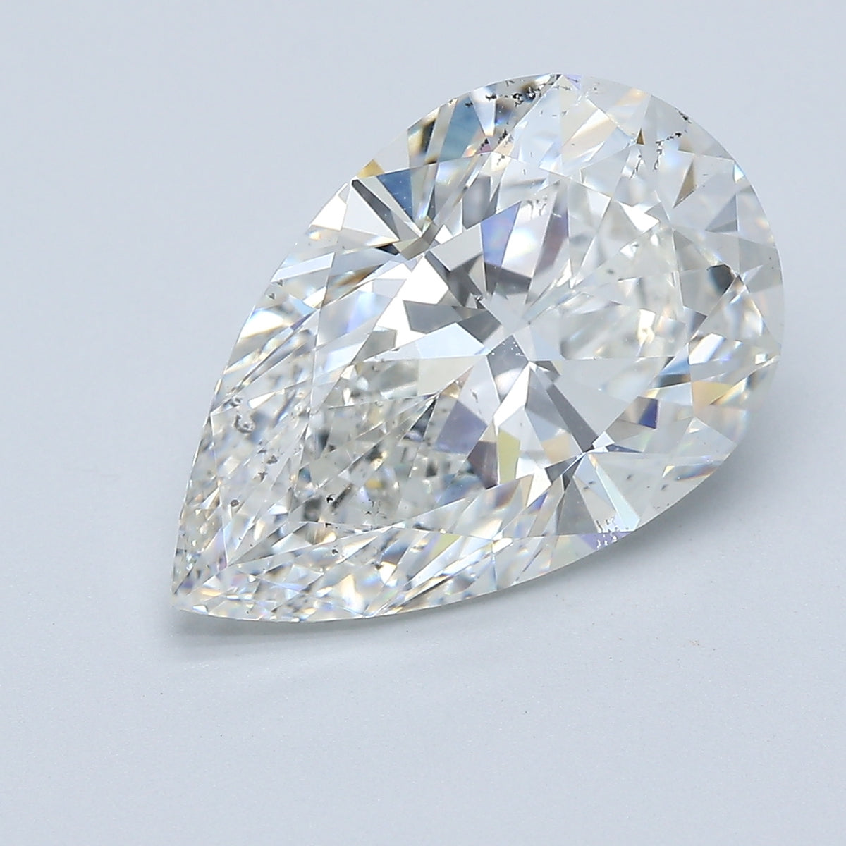 5.71ct Pear, G SI1 — GIA