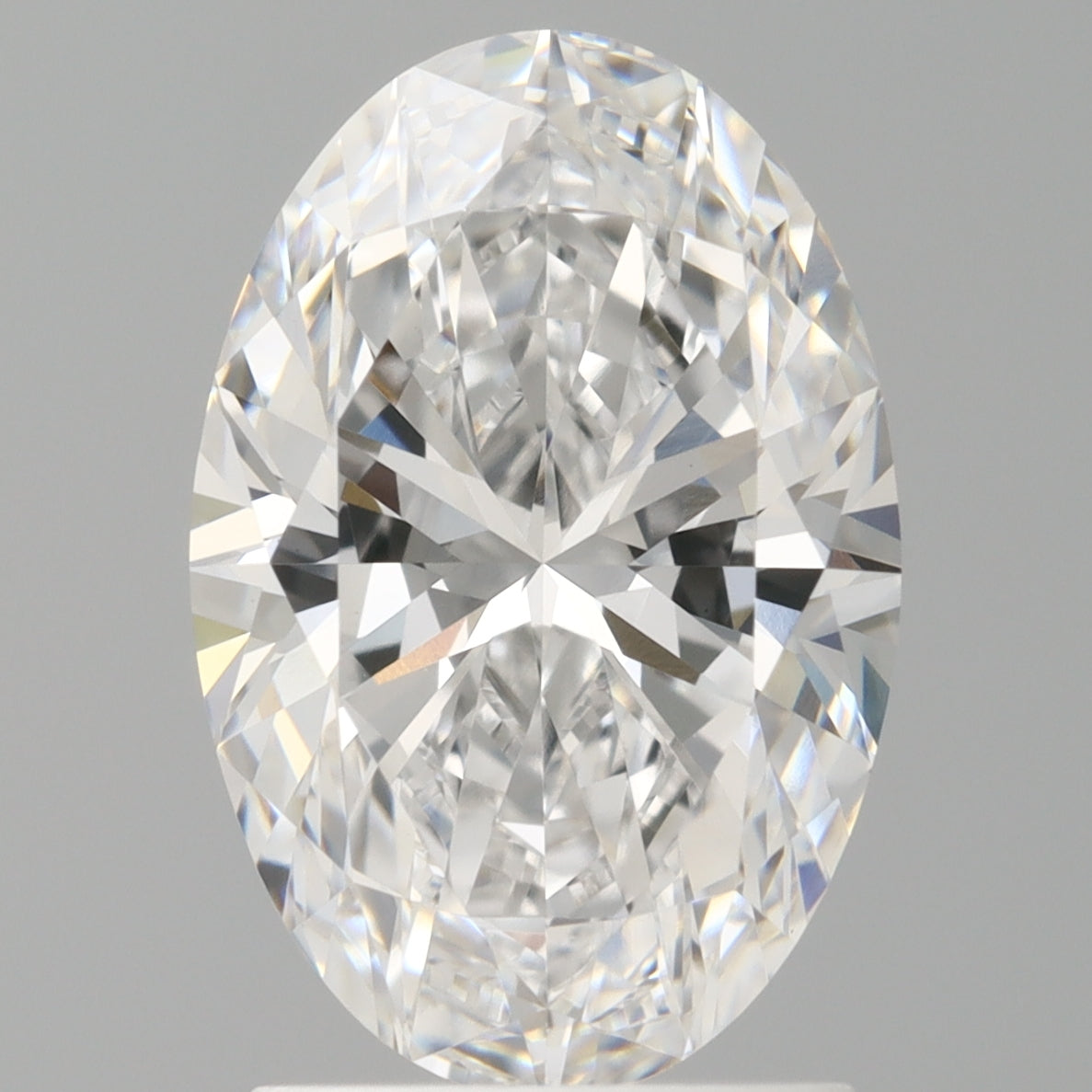 2.04ct Oval, D VS1 — IGI