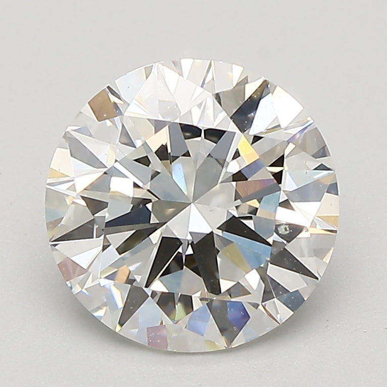 2.01ct Round Natural Diamond — I SI1, GIA Certified