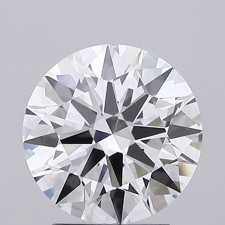 2.59ct Round, D VS1 — IGI