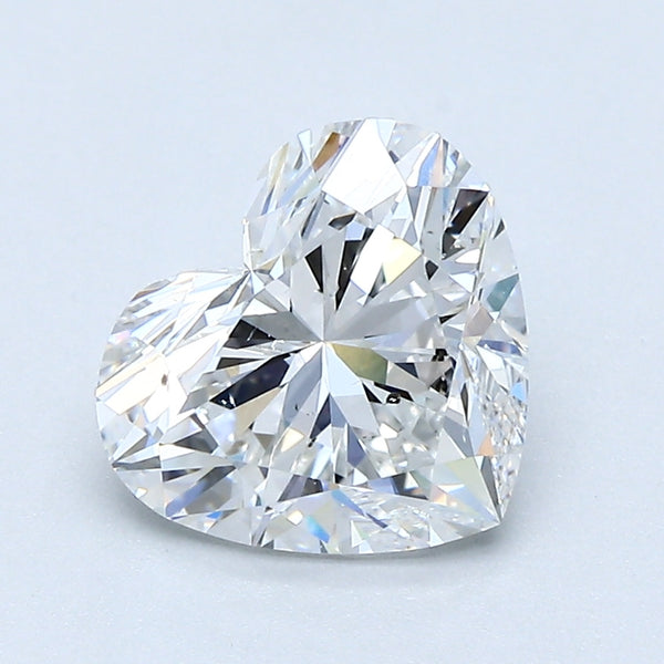 2.01ct HEART, E SI1 — GIA