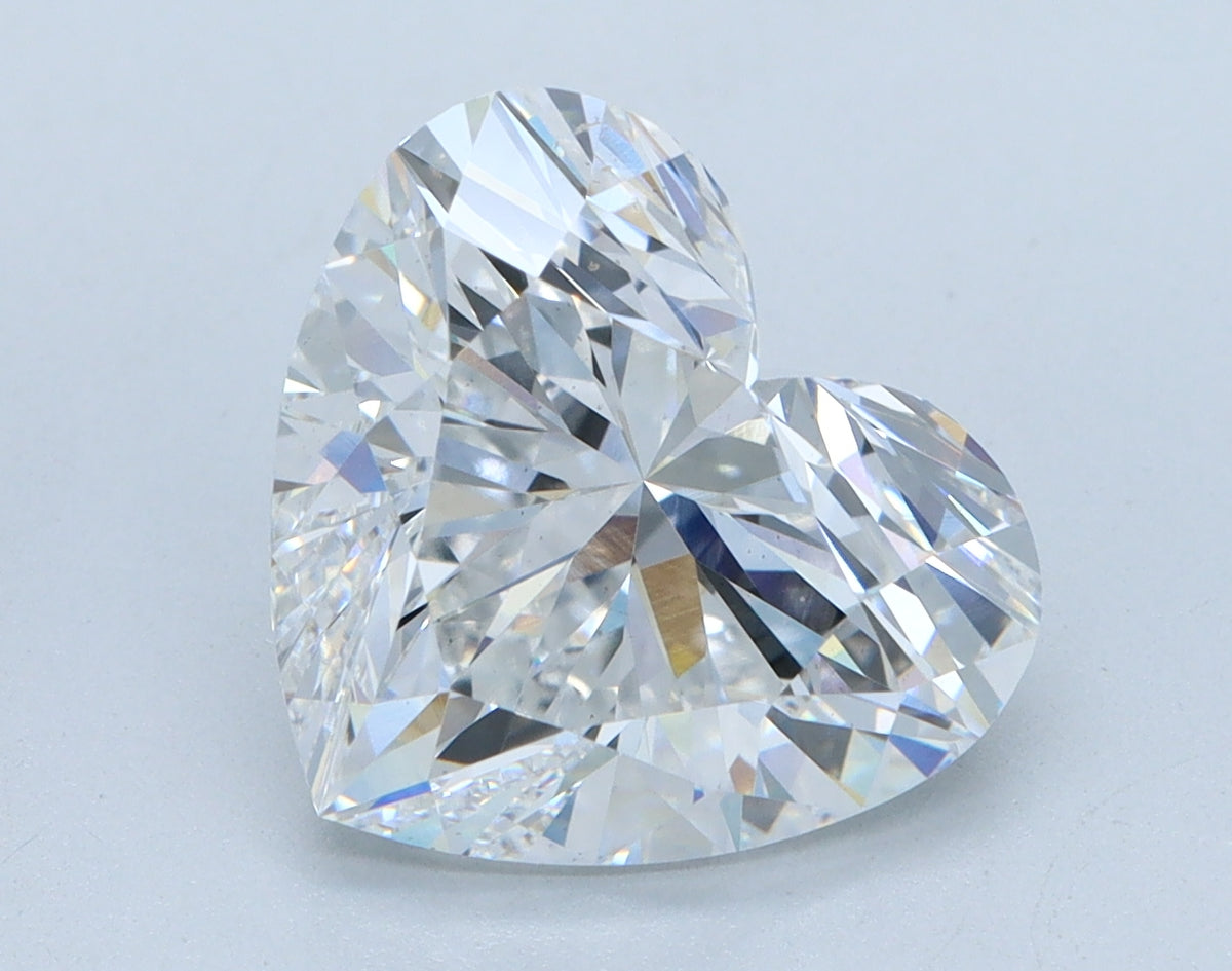 3.5ct Heart, D VS2 — IGI