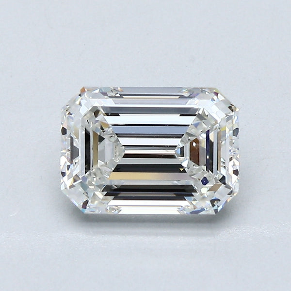 2.01ct EMERALD, H VS2 — GIA