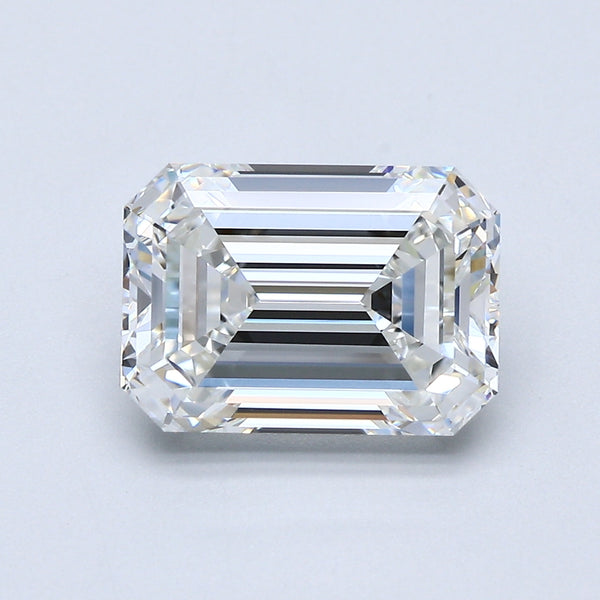 3.53ct EMERALD, G FL — GIA