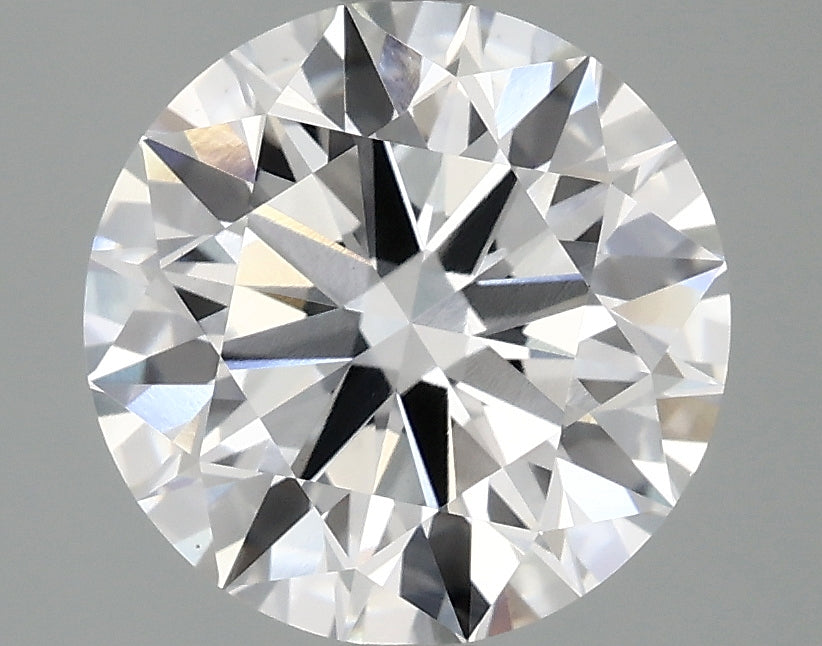 3.09ct Round, F VS1 — IGI