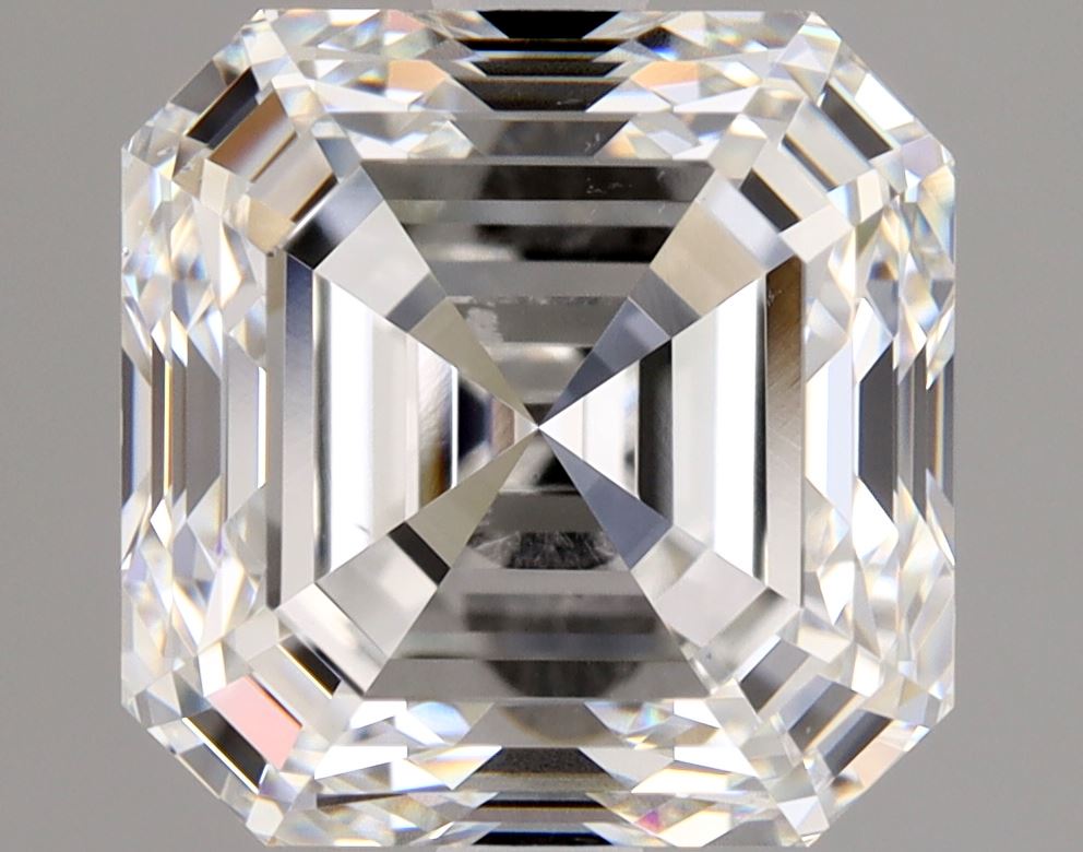 3.01ct Asscher Natural Diamond — F VS2, GIA Certified