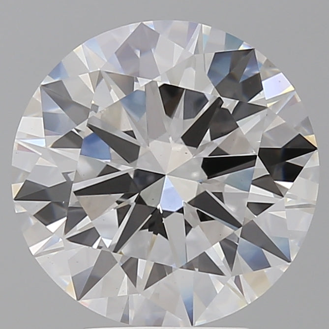 4.86ct Round, D VS1 — IGI
