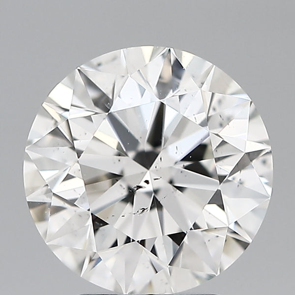 3.15ct Round, I SI1 — GIA