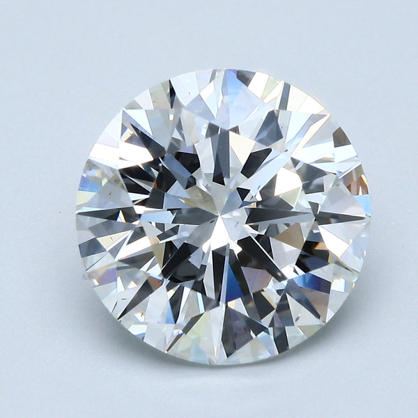 5.83ct Round, F VS2 — GIA