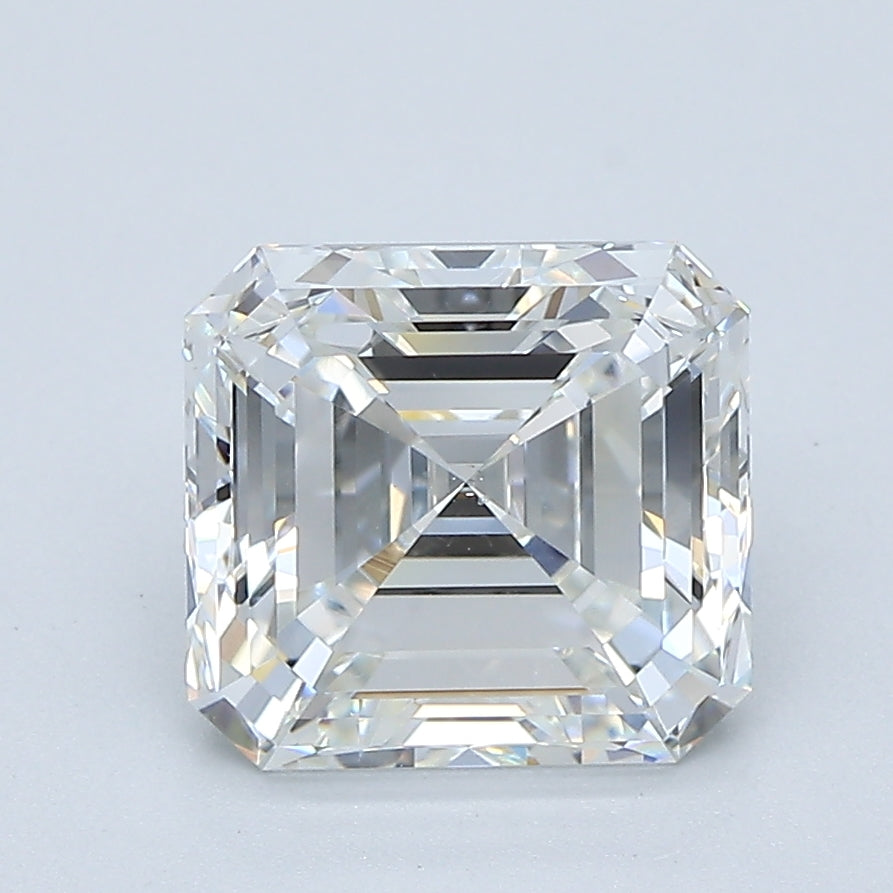 2.5ct Asscher Natural Diamond — G VS2, GIA Certified