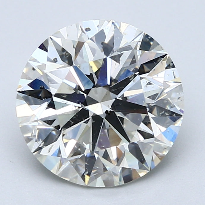 3.8ct Round, J SI2 — GIA — Laura Milman New York