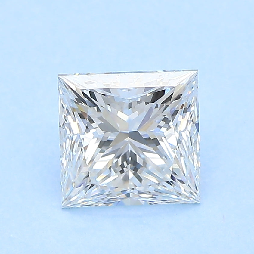 1.65ct Princess Natural Diamond — E VVS2, GIA Certified