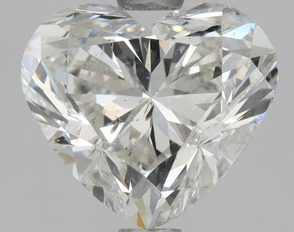 1.7ct HEART, J SI2 — GIA