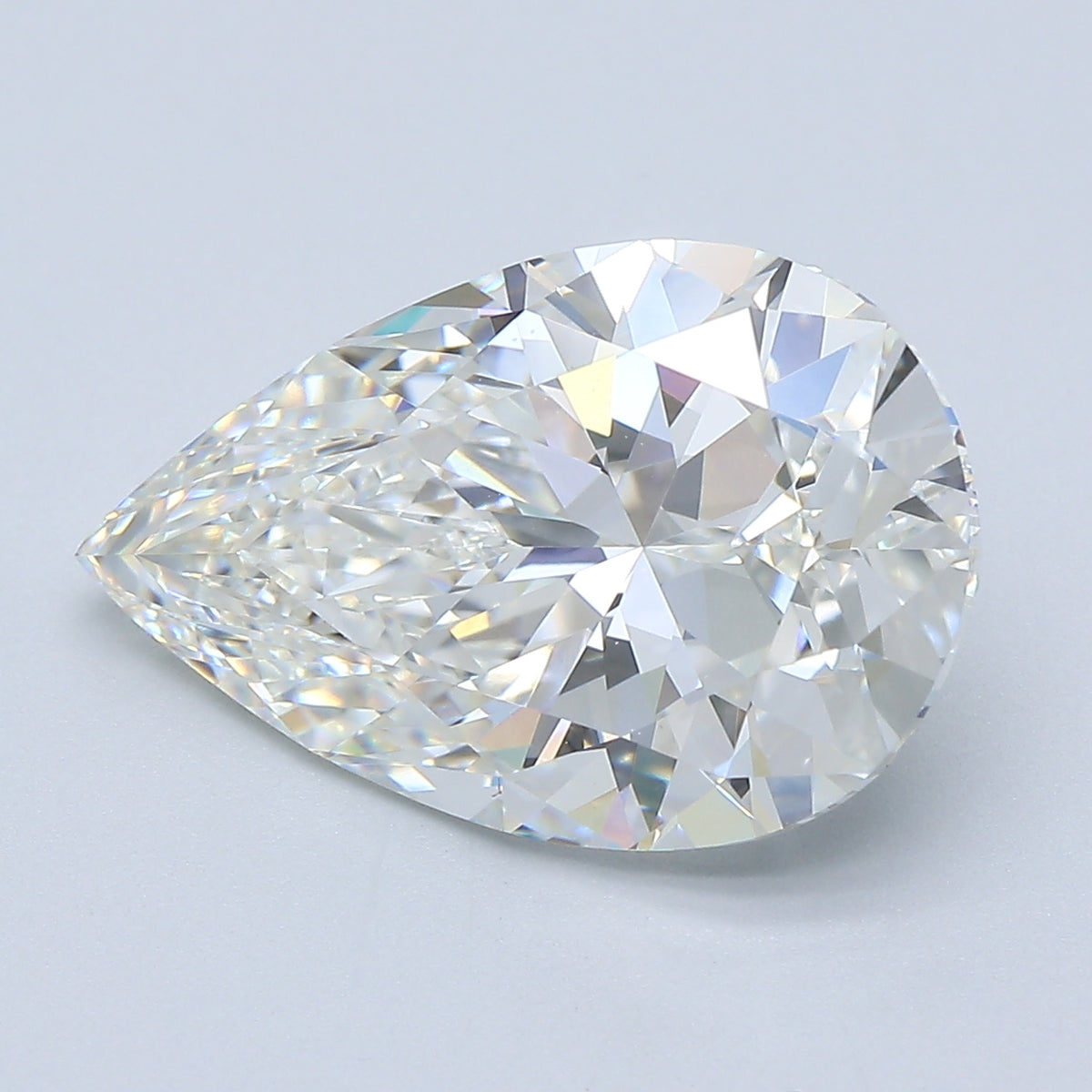 5.22ct Pear, H VVS2 — GIA