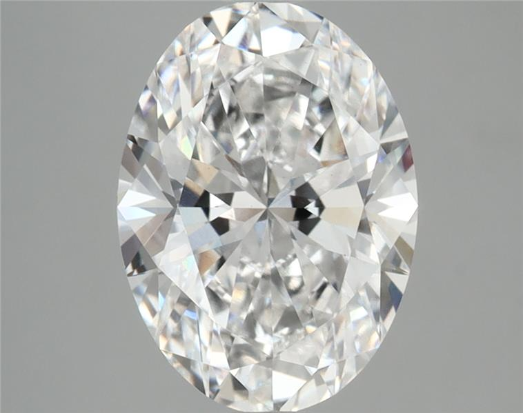4.54ct Oval, D VS1 — IGI