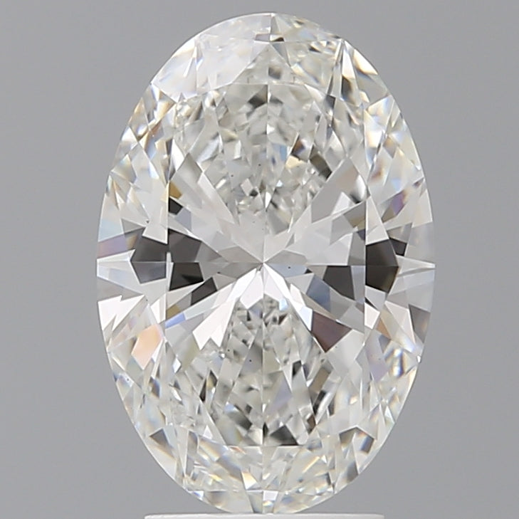 3.5ct Oval Lab-Grown Diamond — F VS1, IGI Certified