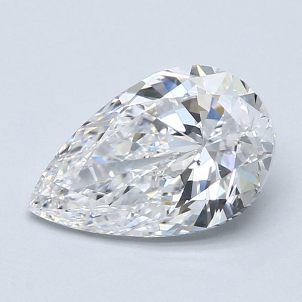 2.01ct Pear Natural Diamond — E SI1, GIA Certified